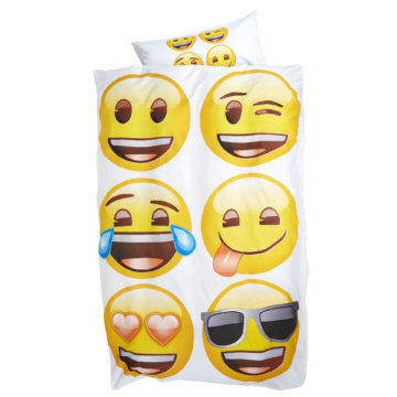 Linon-Wendebettwäsche Emoji (135x200)