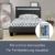 Artlife Polsterbett Verona 90 x 200 cm schwarz – Bettgestell inkl. LED-Beleuchtung, Lattenrost & Kopfteil – Bett mit Holzgestell & Kunstleder-Bezug - 4