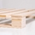PALETTI Palettenbett Massivholzbett Holzbett Bett aus Paletten mit 11 Leisten, Palettenmöbel Made in Germany, 180 x 200 cm, Fichte Natur - 5