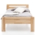 WOODLIVE DESIGN BY NATURE Massivholz-Bett aus Kernbuche, als Seniorenbett geeignet, in Komforthöhe, geöltes Einzel- und Komfortbett mit Kopfteil (90 x 200 cm) - 3