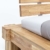 WOODLIVE DESIGN BY NATURE Massivholz-Bett Kavas aus Wildeiche, Balkenbett, massives Holzbett als Doppel- und Komfortbett verwendbar (200 x 200 cm) - 6